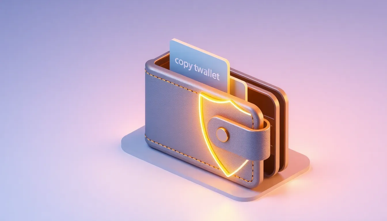 Crypto Wallet Security 관련 미래형 디지털 황소 아트 일러스트