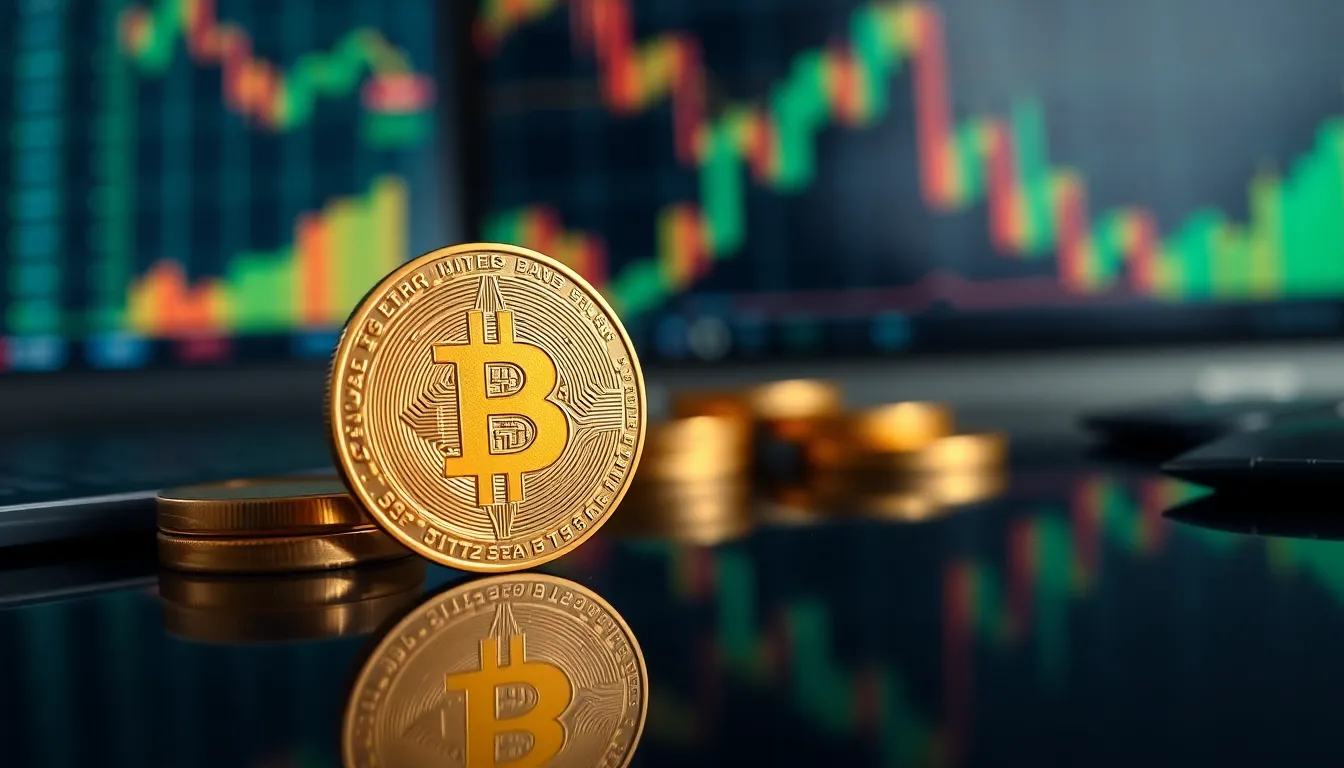 Ethereum price breakout 관련 미래형 디지털 황소 아트 일러스트