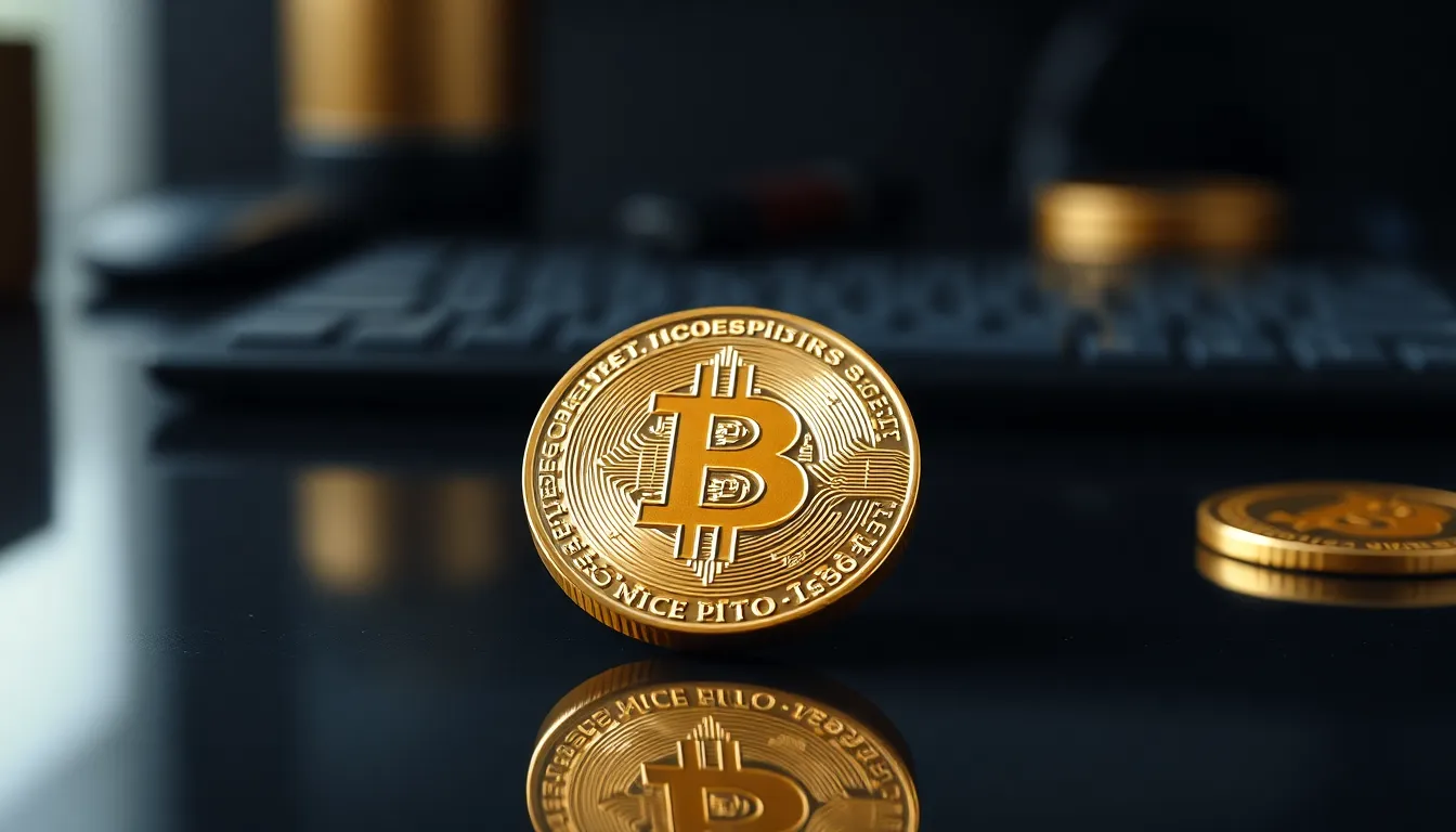 ARB Price Prediction 관련 미래형 디지털 황소 아트 일러스트